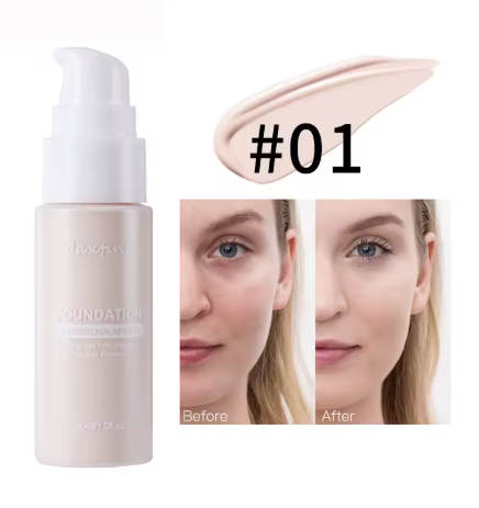 Liquid Foundation Effective Concealer Waterproof Sweat-resistant Makeup Professional Cosmetics