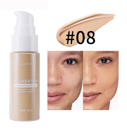 Liquid Foundation Effective Concealer Waterproof Sweat-resistant Makeup Professional Cosmetics