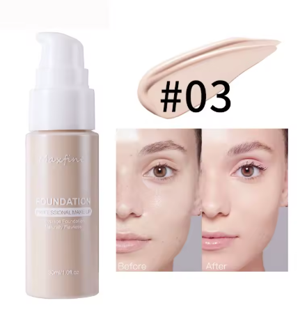 Liquid Foundation Effective Concealer Waterproof Sweat-resistant Makeup Professional Cosmetics