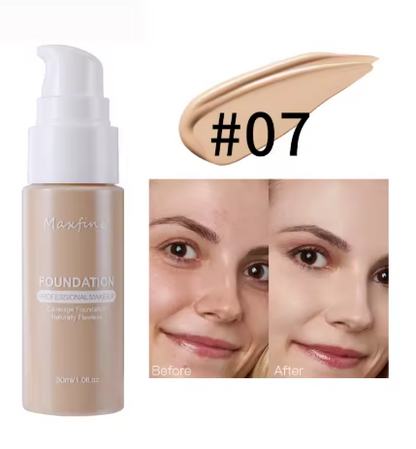 Liquid Foundation Effective Concealer Waterproof Sweat-resistant Makeup Professional Cosmetics