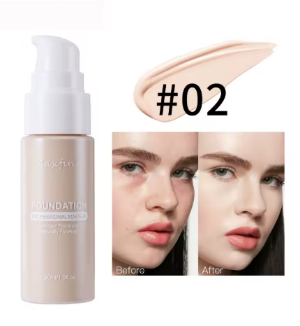Liquid Foundation Effective Concealer Waterproof Sweat-resistant Makeup Professional Cosmetics