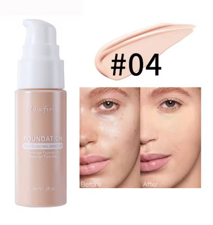 Liquid Foundation Effective Concealer Waterproof Sweat-resistant Makeup Professional Cosmetics