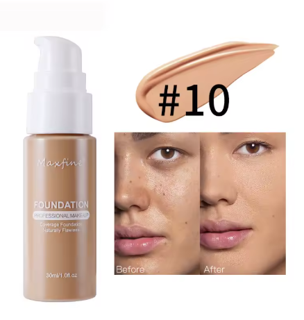 Liquid Foundation Effective Concealer Waterproof Sweat-resistant Makeup Professional Cosmetics