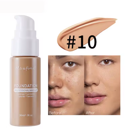 Liquid Foundation Effective Concealer Waterproof Sweat-resistant Makeup Professional Cosmetics