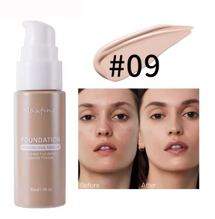 Liquid Foundation Effective Concealer Waterproof Sweat-resistant Makeup Professional Cosmetics